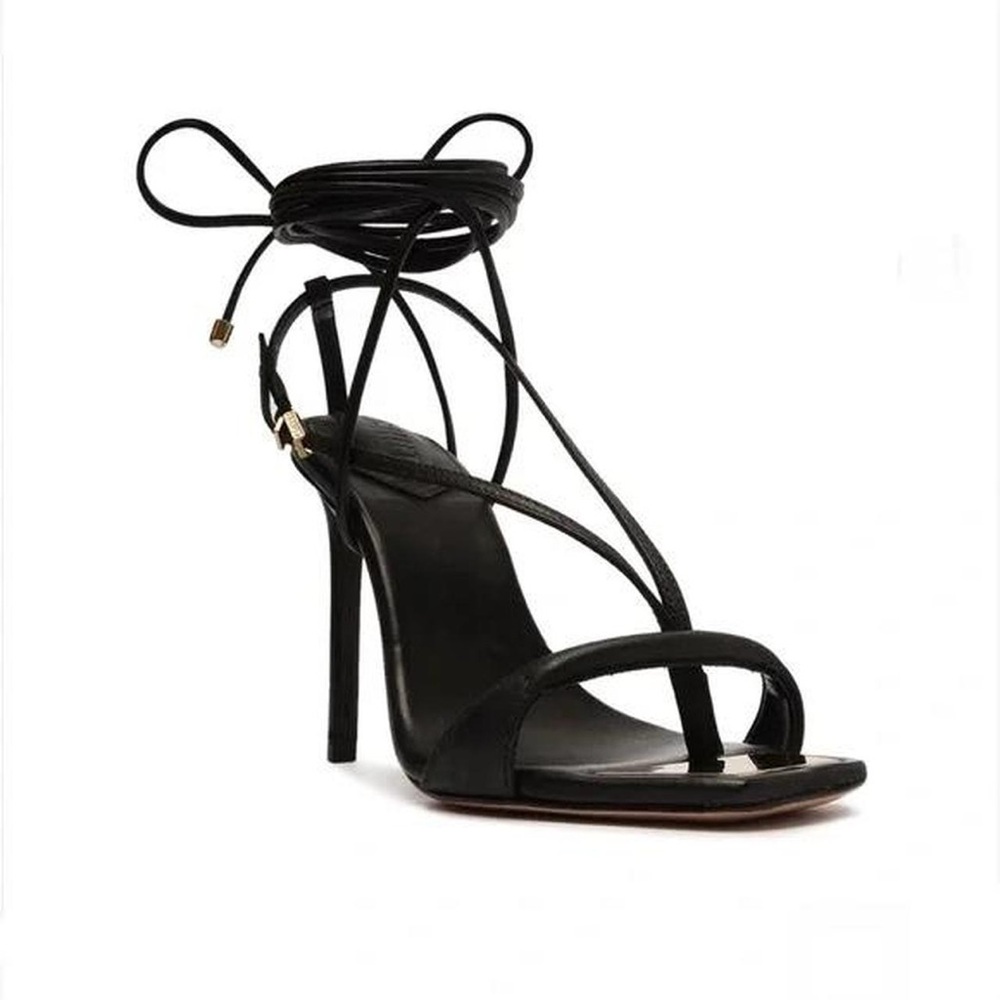 Schutz Black Vikki Heels